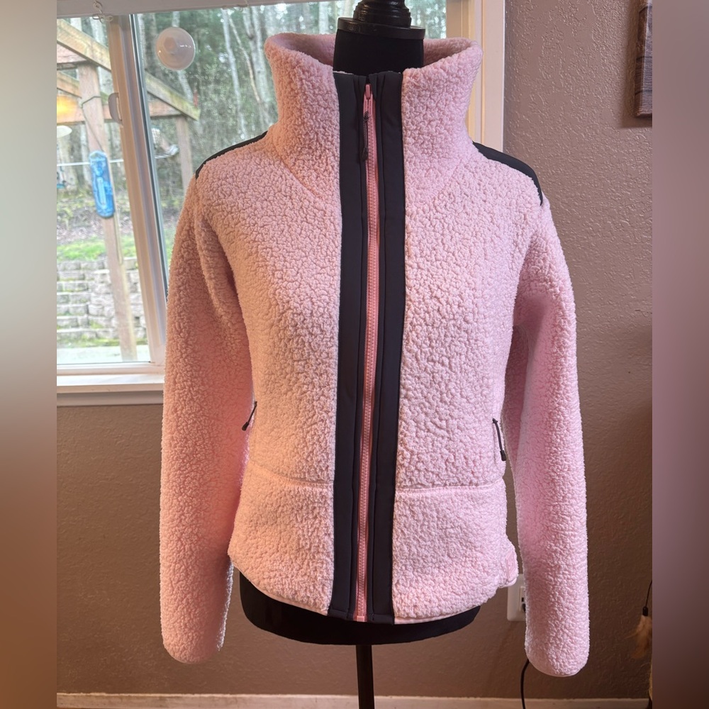 Like-new Under Armour Pink Sherpa Jacket